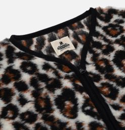 COLDBREAKER Sweats & Polaires | Gilet Nordeen Leopard