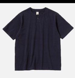 JACKMAN T-Shirts | Henley Tee Navy