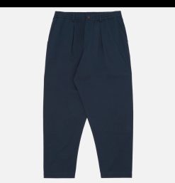 UNIVERSAL WORKS Chinos | Double Pleat Pant Navy