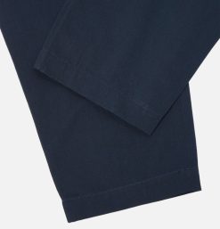 UNIVERSAL WORKS Chinos | Double Pleat Pant Navy