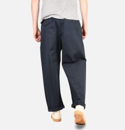 UNIVERSAL WORKS Chinos | Double Pleat Pant Navy