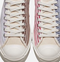 CONVERSE Baskets | Jack Purcell Upcycled Stripes