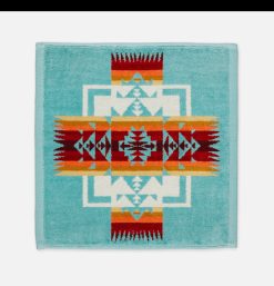 PENDLETON Maison | Wash Cloth Chief Joseph Aqua