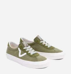 VANS Baskets | Style 73 Cord Green