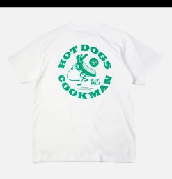 COOKMAN T-Shirts | Tee Shirt Hot Dog Hitter White