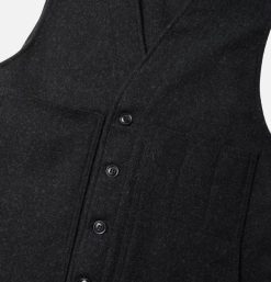 FILSON Blousons & Manteaux | Mackinaw Wool Vest Charcoal