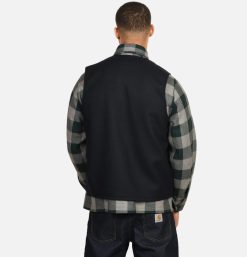 FILSON Blousons & Manteaux | Mackinaw Wool Vest Charcoal