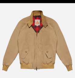 BARACUTA Blousons & Manteaux | Blouson Harrington G9 Tan