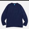 GOOD ON T-Shirts | Ls Crew Tee Np Navy