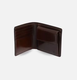 IL BUSSETTO Petite Maroquinerie | Bi-Fol Wallet/Coin Dark Brown